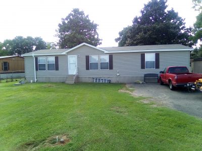 Doublewide manufactured house Louisiana Alexandria