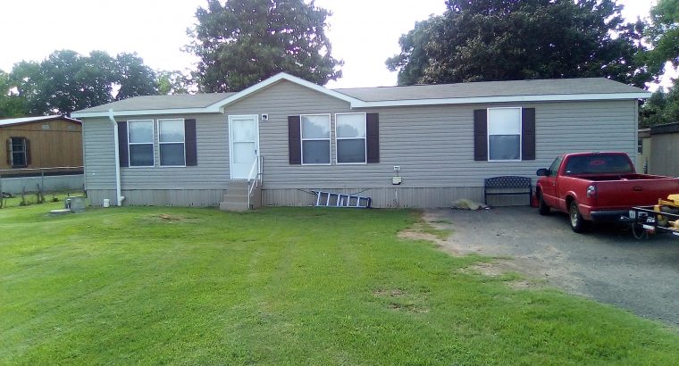 Doublewide manufactured house Louisiana Alexandria