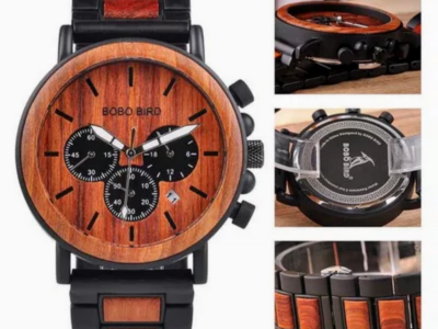 Cool Wooden Watch in New york