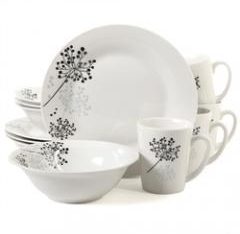 Gibson Netherwood 12-Piece Dinnerware Set