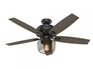 52″ Bennett Ceiling Fan with Remote Black