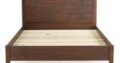 Walker Edison – 64″ Queen-Size Standard Bed – Mahogany