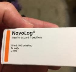 Novolog 3 vials