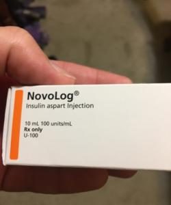 Novolog 3 vials