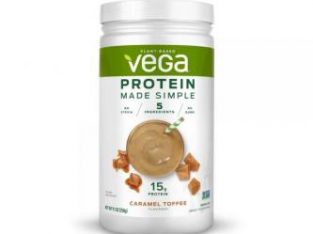 Vega Protein Made Simple Protein Powder – Caramel Toffee – 9.1oz