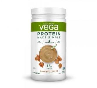 Vega Protein Made Simple Protein Powder – Caramel Toffee – 9.1oz