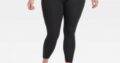 Women’s Plus Size Contour Power Waist High-Waisted Leggings …