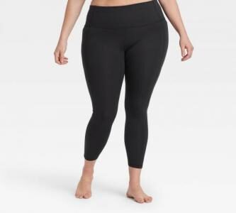 Women’s Plus Size Contour Power Waist High-Waisted Leggings …