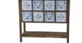 Farmhouse 8 Drawer Cabinet Brown/Blue – Olivia & May