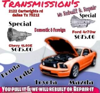 Transmission Repair & Rebuilt