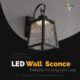 Buy LED-Wall Sconces for bedroom areas