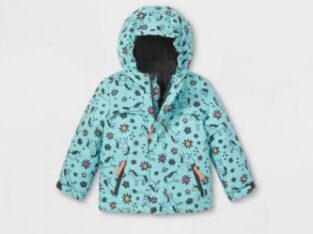 Toddler Girls’ Unicorn Print 3-in-1 Jacket