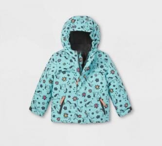 Toddler Girls’ Unicorn Print 3-in-1 Jacket