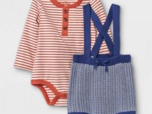 Baby Sweater Top & Bottom Set