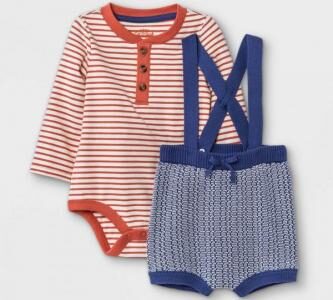 Baby Sweater Top & Bottom Set