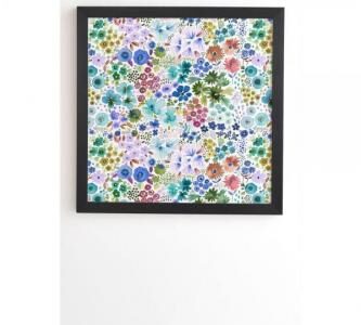 Ninola Design Little Expressive Flowers Framed