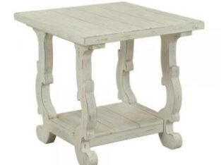 Bolden Park Occasional End Table White