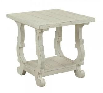 Bolden Park Occasional End Table White