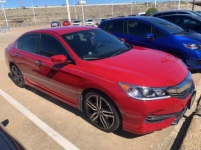 2016 Honda Accord Sport, San Marino Red in Dallas