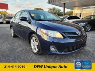 2012 Toyota Corolla L, Blue in Dallas