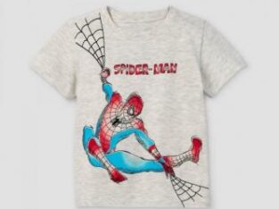 Toddler Boys’ Spider-Man Short Sleeve Graphic T-Shirt