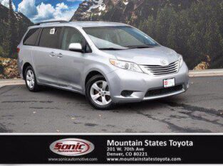 2016 Toyota Sienna LE, Silver Sky Metallic in Denver