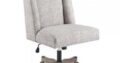 Draper Office Chair Silver