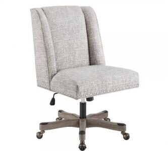 Draper Office Chair Silver