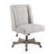 Draper Office Chair Silver