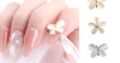 Faux Crystal Butterfly / Flower Nail Art Decoration