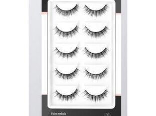 False Eyelashes Black – One Size