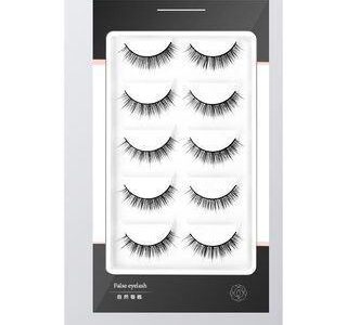 False Eyelashes Black – One Size