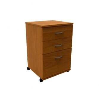 3 Drawer Rolling Filing Cabinet