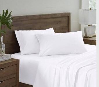 King Love Solid Sheet Set White – Martex