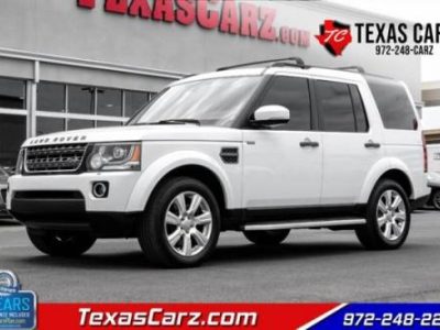 Land Rover LR4 HSE, Fuji White in Dallas