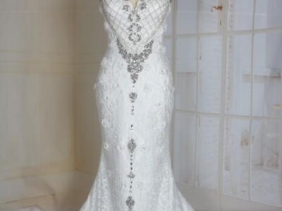 Darius Cordell – white wedding gown for SALE