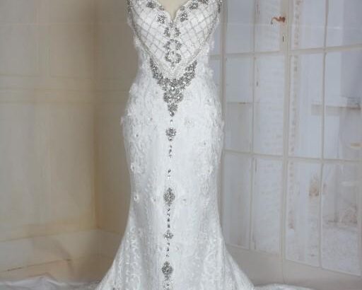 Darius Cordell – white wedding gown for SALE