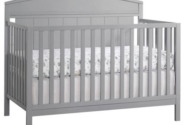 Oxford Baby Baldwin 4-in-1 Convertible Crib – Dove Gray