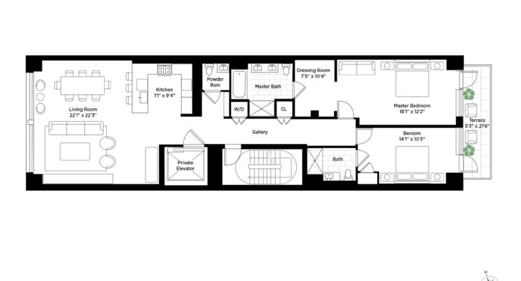 House With 2 Beds & 2.5 Baths