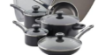 Farberware High Performance 17pc Aluminum Nonstick Cookware For Sale