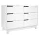 Babyletto Hudson 6-Drawer Double Dresser – White For Sale