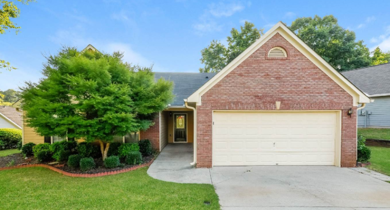 3 BR & 2 Bathrooms Residential Rent in Southwest Gwinnett County