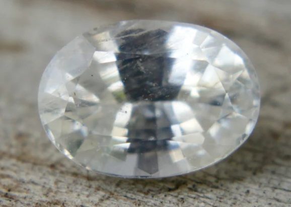 Natural White Sapphire