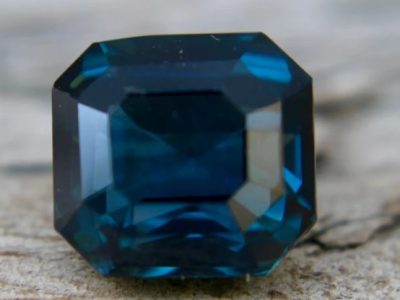 Beautiful Natural Teal Blue Sapphire